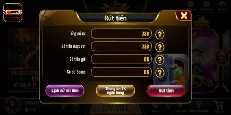 Một số điều khoản cần tuân thủ khi rút tiền KM1888B nên biết 